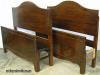  Mahogany Twin Beds 