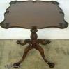 Ornate Mahogany Claw Ball Lamp Table Ornate Mahogany Claw Ball Lamp Table