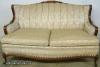  French Style Mahogany Settee 