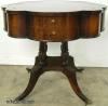  Mahogany Drum Table 