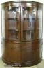 Pair Mahogany Corner Cabinets Pair Mahogany Corner Cabinets