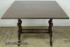  Mahogany Banded Inlay Drop Leaf Table 