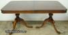  Mahogany Bernhardt Ball Claw Dining Table 
