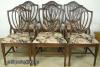  Mahogany Shieldback Dining Chairs 