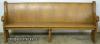  Oak Church Pew 