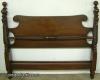  Ornate Mahogany Poster Bed 