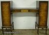  Paint Decorated Walnut Lingerie Chest 