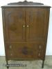  Walnut Chest With Doors 