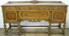  Burl Walnut Oak Sideboard 