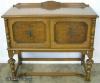  Burl Walnut Server 