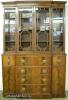  Flame Mahogany Breakfront 