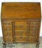  Maddox Mahogany Block Front Ball Claw Desk 