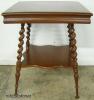 Mahogany Rope Twist Lamp Table Mahogany Rope Twist Lamp Table