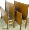  Pair Mahogany Twin Beds 