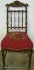  Victorian Walnut Needlepoint Chair 