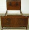  Flame Mahogany Twin Bed 