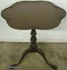  Ornate Mahogany Tilt Top Table 