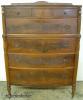  Burl Walnut Chest 