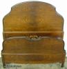  Burl Walnut Twin Bed 