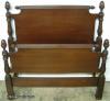  Mahogany Acorn Poster Twin Bed 