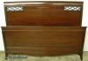  Mahogany Inlaid Bed 