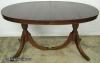  Mahogany Oval Dining Table 