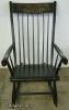  Paint Decorated Rocker 