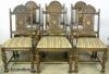  Set Oak Dining Chairs 
