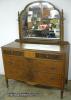  Burl Walnut Dresser 