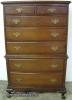  Mahogany Queen Ann Chest 