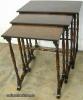  Burl Walnut 3 Stack Tables 