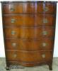  Drexel 5 Drawer Mahogany Chest 