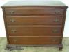  Mahogany Straight Front Dresser 