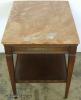  Mahogany Marble Top Lamp Table 