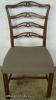  Ribbon Back Mahogany Dining Chair 