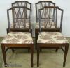  Set Mahogany Dining Chairs 