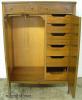  Walnut Inlaid Wardrobe 