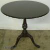 Walnut Tilt Top Bird Cage Table Walnut Tilt Top Bird Cage Table
