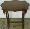 Walnut Victorian Lamp Table Walnut Victorian Lamp Table