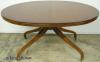  Drexel Mahogany Oval Dining Table 