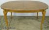  Inlaid Oak Dining Table 