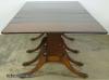  Mahogany Banded Inlay Drop Leaf Dining Table 