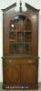  Mahogany Corner Cabinet 