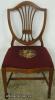  Mahogany Shieldback Needlepoint Dining Chair 