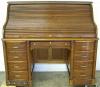  National Mt Airy Cherry Rolltop Desk 