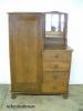  Oak Chiffarobe 
