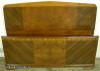 Walnut Art Deco Bed 