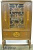  Walnut China Cabinet 
