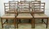  Set Mahogany Needlepoint Dining Chairs 