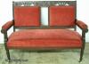 Walnut Victorian Loveseat Walnut Victorian Loveseat